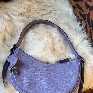 Coach Luna Leather Shoulder Bag